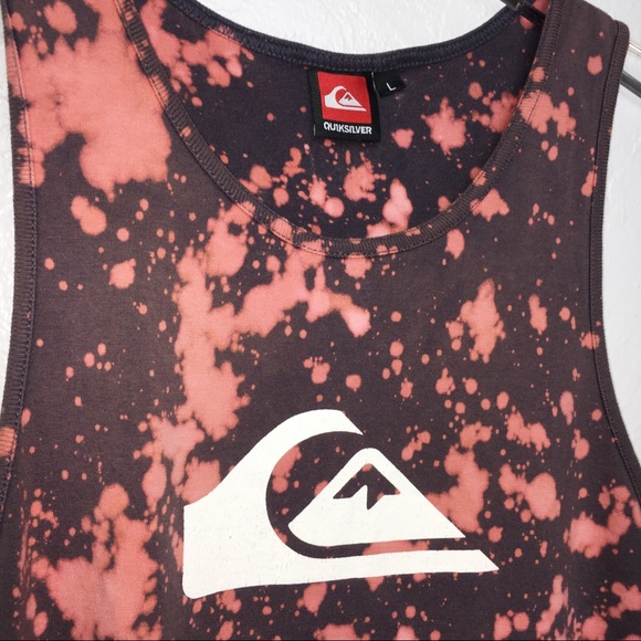 Tie Dye Large | Quicksilver Surf Tank Top - Picture 4 of 11